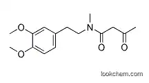 Molecular Structure of 887352-04-7 (N-ACETOACETYL-N-METHYL-2-(3,4-DIMETHOXYPHENYL)ETHYLAMINE)